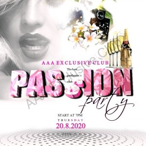 Passion Hot party 20.8.2020
