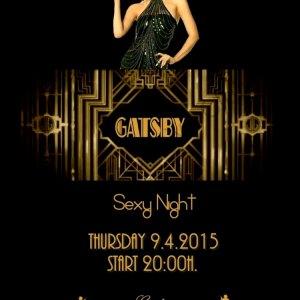 Donnerstag 09.04 im Stil von The Great Gatsby