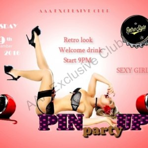 Thursday 29.9. PIN UP Night