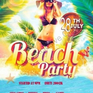 BEACH SUMMER PARTY 28.07.2017