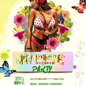 HIPPIE FLOWER PARTY 29.9.2017