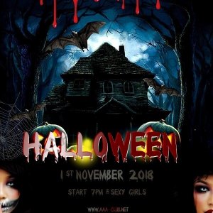 HALLOWEEN black sexy night 01.11.2018