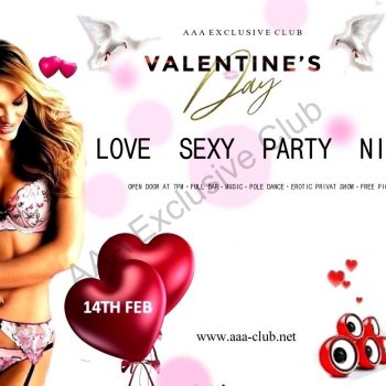 ❤ Valentine's Night Party ❤ - 14.02.2022 from 19:00 hours - foto č. 1